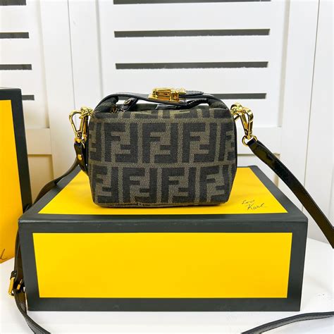 fendi basket bag white|Fendi lunch box bag.